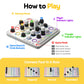 GiiKER Smart Four 3D AI-Powered Game for 1-2 Players, Travel-Friendly, Ages 6-12, Available in Black, Pink, Grey, Lavender