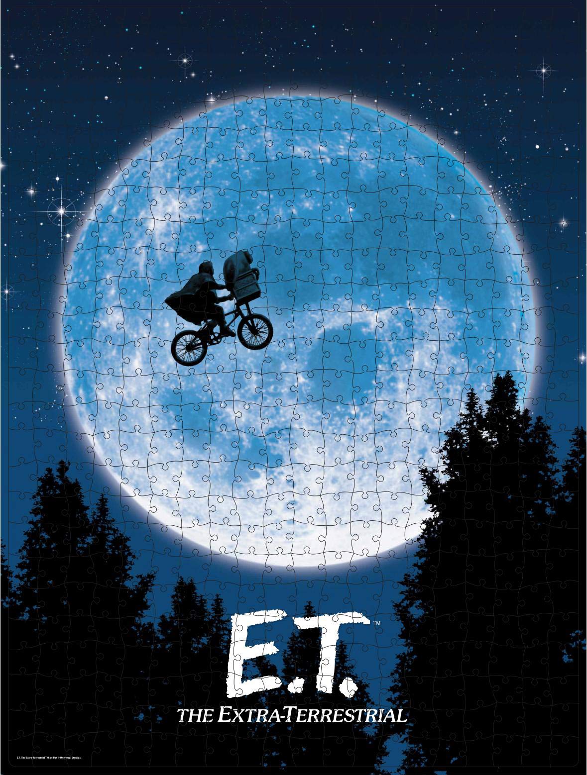 E.T. The Extra-Terrestrial Movie 500-Piece Puzzle In Plastic Retro Blockbuster Vhs Video Cas
