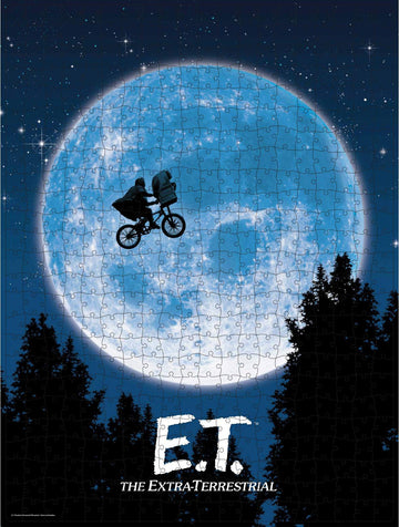 E.T. The Extra-Terrestrial Movie 500-Piece Puzzle In Plastic Retro Blockbuster Vhs Video Cas