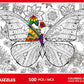 Jigsaw Puzzle | Butterfly | Diy Coloring Jigsaw Puzzle With Color Pen Set | For Kids/Adults | 500 Pieces