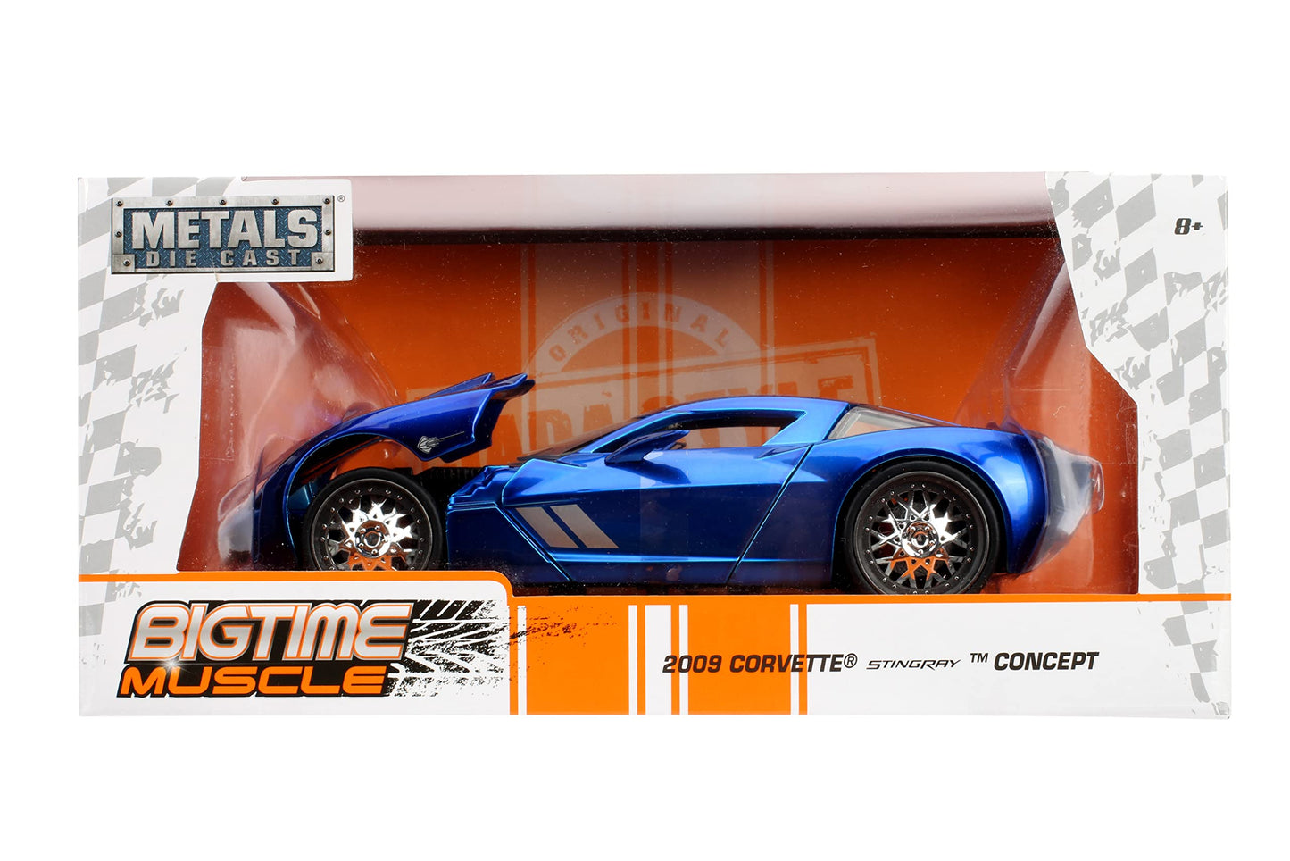 Jada Toys 1:24 Btm - '09 Corvette Stingray Concept