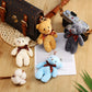 24 Pieces Mini Bears 4.7 Inch Tiny Bears Doll Bulk Soft Mini Stuffed Animals For Diy Keychain For Graduation Birthday Baby Shower Wedding Party Favors (Bright Colors, Classic Style)
