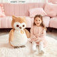 IKASA Giant Owl Plush Toy, 23" Jumbo Soft Stuffed Animal, Cute Oversized Plushie, Gifts for Kids, Model 6636543