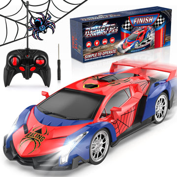 Growsland 2024 Remote Control Car for Kids, RC Cars for Boys Kids 1:18 Electric Vehicle Toy Car Hobby Racing Car Toys with Light