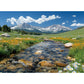 300 Pieces Nature Puzzle for Adults,Maroon Bells Mountain Lake Landscape Large Piece for Kids Adults Teens,Recycled Paper,Glossy