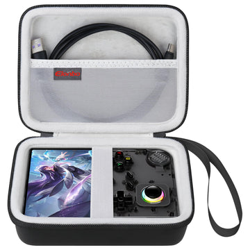 Elonbo Carrying Case For Anbernic Rg40Xxv/ Rg405V/ Rg406V Retro Handheld Game Console, Anbernic/ Giipgoop Rg 40Xxv Portable Gami