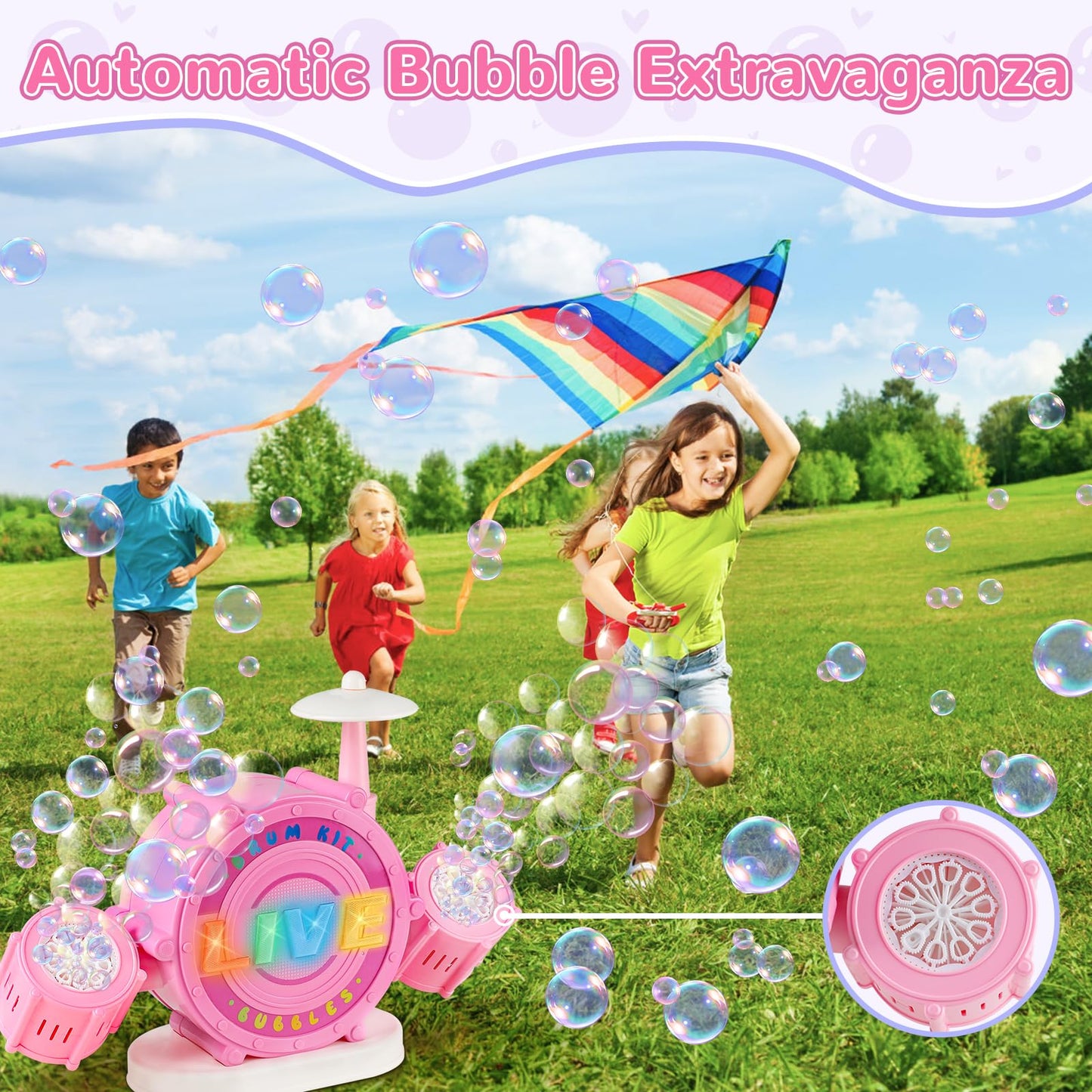 Driven by Battat - Large Toy Recycling Truck For Kids - Toy City Vehicle - Lights & Sounds Toy Truck - Movable Parts - 3 Years +