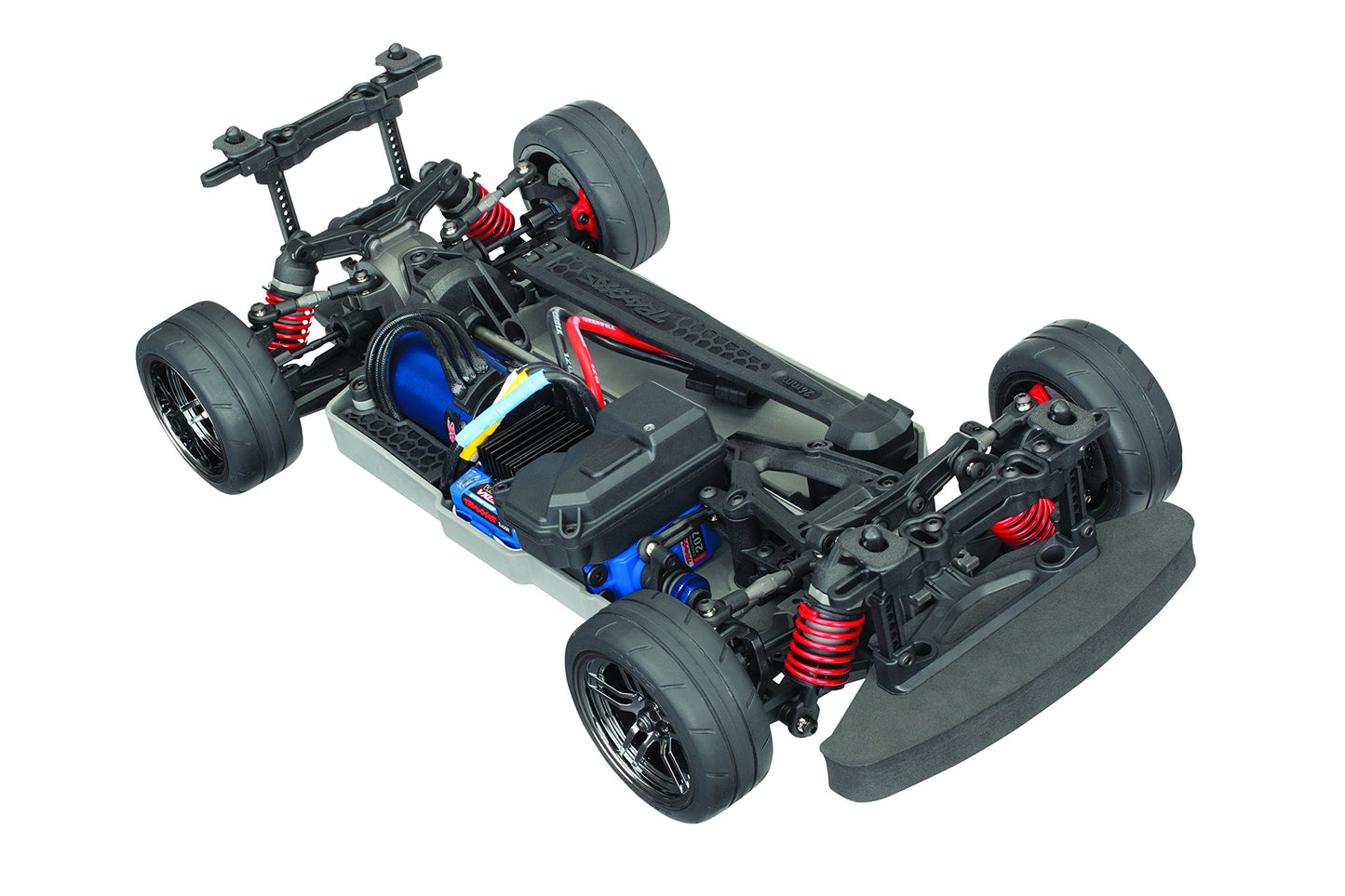 Traxxas 83076-4 Automobile Electric AWD Remote Control Brushless 4-Tec 2.0 VXL Race Car Chassis with TQi 2.4GHz radio and TSM, S