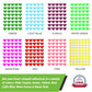 19Mm (3/4 Inch) Pastel Purple Heart Sticker Sheets Crafting Labels For Decorations And Party Supplies - 4320 Pack By Royal Green