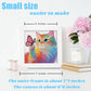 Libfx Diamond Art Kits for Kids with Frame Diamond Art for Girls Boys Beginners Arts and Crafts Ages 8-12 Birthday Gifts (Colorf