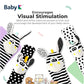 Baby K Foot Finder Socks & Wrist Rattles (Set J) - Newborn Toys For Baby Boy Or Girl - Brain Development Infant Toys - Hand And Foot Rattles Suitable For 0-3, 3-6, 6-12 Months Babies