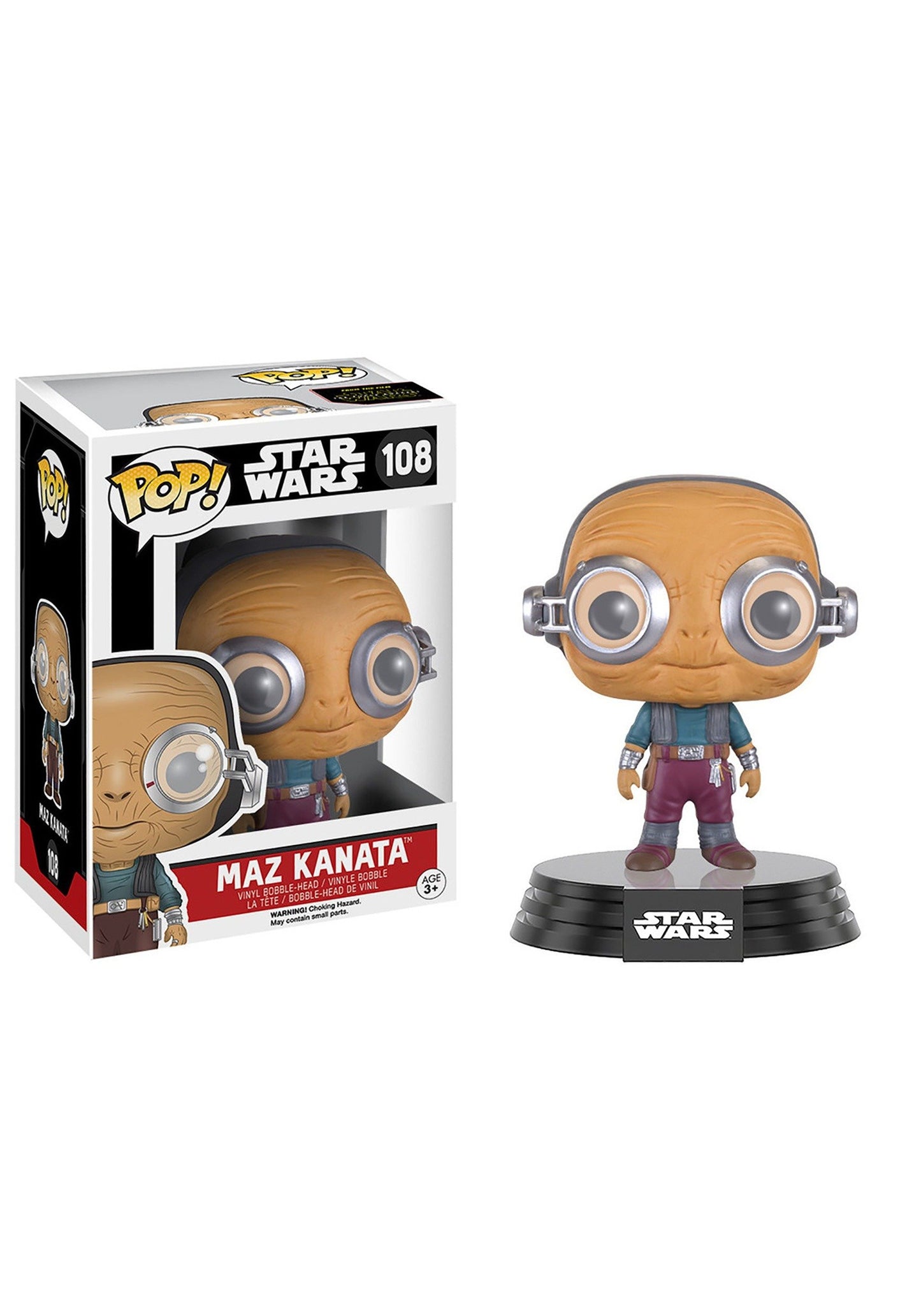 Funko Pop Star Wars: Episode 7: The Force Awakens Figure - Maz Kanata