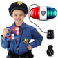 Bike Lights for Kids with Sirens, Police Pretend Play Toy, Safety Light Bicycle Accessories, Waterproof, (Now with Softer Sounds
