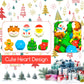 300 Pieces Mini Erasers Assortment Mini Christmas Erasers Animal Erasers Kids Erasers Bulk Cake Erasers Mini Pencil Erasers Sant