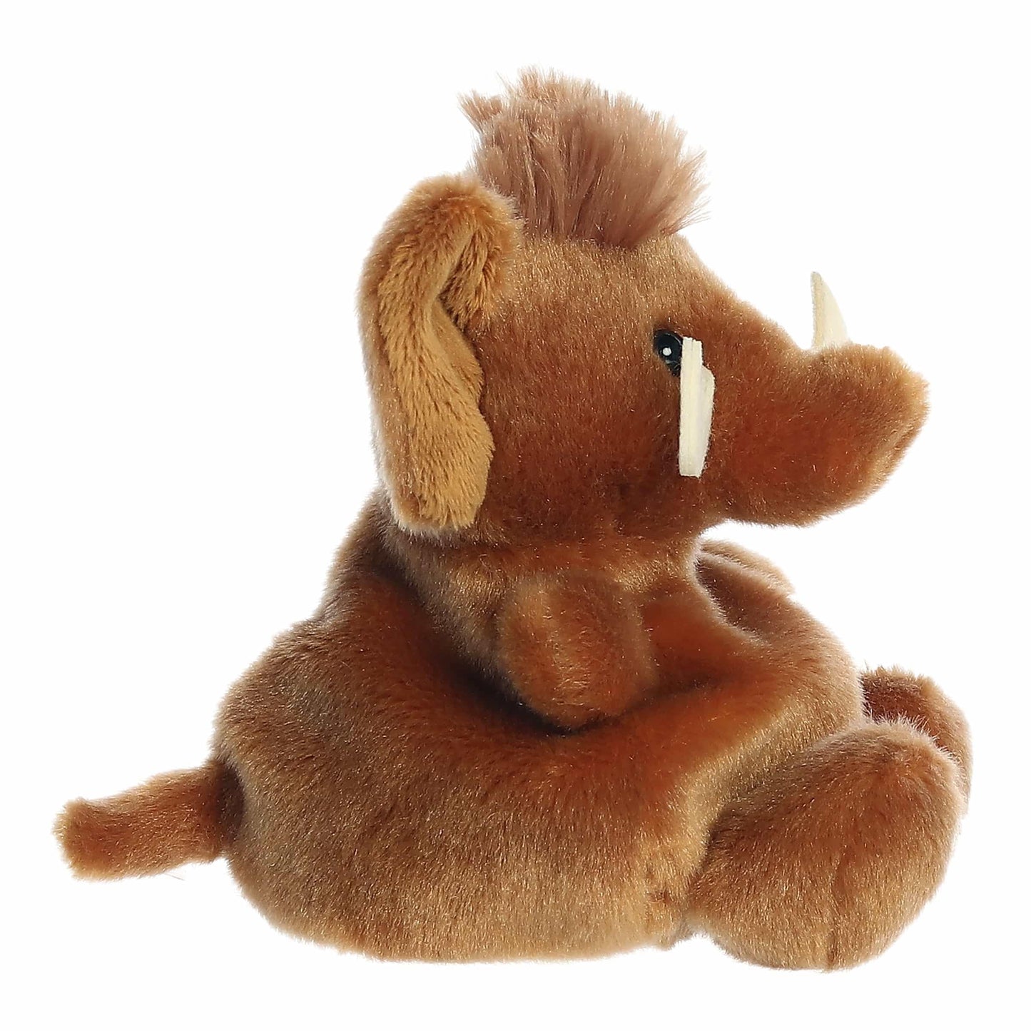 Aurora Adorable Palm Pals Mo Woolly Mth Stuffed Animal - Fun Collectible Plush for Kids and mature-themed Collectors - Perfect for Decorating Rooms and Birthday Gifts - Brown 5 Inches