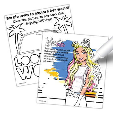 Bendon 74732 Barbie Imagine Ink Magic Ink Pictures,Multicolor