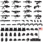 MaozyHomie 83 Pcs  Pack Military  Toy Soldiers Figures US Army Battle Toy Set  Weapon Battle Building Blocks Compatible with Major Brand  3 Years Old and up