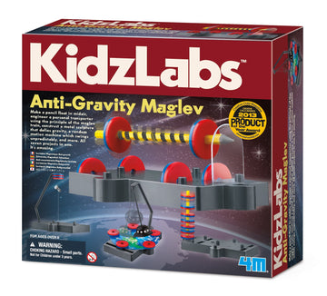 4M Kidzlabs Anti Gravity Magnetic Levitation Science Kit - Maglev Physics Stem Toys Educational Gift For Kids & Teens, Girls & Boys (3686)