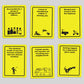 ORIGAMI WHALE Danger The Game: The Party Card Game of Bizarre Dangers and Rescues | Easy Game for Family & mature-themed Game Night | 3+ Players