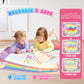 Toddler Toys For 2 3 4 5 Year Old Kids Boys Girls, Unicorns Gifts For Girls Water Doodle Mat Preschool Educational Learning Toy Doodle Drawing Mat Birthday Gift Easter Basket Stuffers For Kids Age 2-5