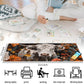 Cow And Flower For Mtg & Tcg Playmat Mouse Pad,Bfdhgqzc 24'' X 14'' Game Mat For Mtg/Rpg/Ccg Trading Card Game Playmats Table Ma