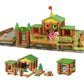 Wondertoys 269 Pieces Real Wood Logs Set Ages 3+, Classic Building Log Gift Set For Boys/Girls– Creative Construction Engineering - Top Blocks Game Kit - Preschool Education Toy