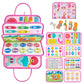 Freebear Busy Board Toddler Travel Toys Quiet Book Sensory Toys For Toddlers 1 2 3 4, Montessori Toys For Toddler Activities Board, Educational Toys For 3 4 Year Old Girls Boys Gift, Princess