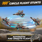 Bezgar Drones For Kids | 2.4Ghz Rc Plane, 6-Axis Gyro Remote Control Airplane, Rc Helicopter, 360 Flip Fighter Jet Toy With Colo