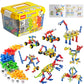 Afomida 156 PCS Creative Building Blocks Building Toy Set - Featuring Storage, Includes Dinosaur, Robot, Car, Spider, Dog, Anima