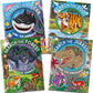 Elfew 4 Pack Search And Find Activity Book For Kids Ages 3-5 4-8 8-12, Travel Game Car Game,Travel Toys For Road Trip Airplane Activities,Over 240 Fun Animal Knowledge