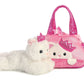 Aurora Fashionable Fancy Pals Peek-A-Boo Princess Kitty Stuffed Animal - On-The-go Companions - Stylish Accessories - Multicolor 7 Inches