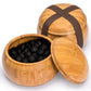 Yellow Mountain Imports Bamboo 0.8-Inch Etched Reversible 19X19 / 13X13 Go Game Set Board With 9.2Mm Double Convex Yunzi Stones And Bamboo Wood Bowls Set - Classic Strategy Board Game (Baduk/Weiqi)