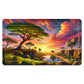 Wizcraft Gaming Paramint Lorcana Africa Savannah (Stitched)- Lorcana Playmat - Lorcana Mat, Lorcana Game Mat - Non-Slip Rubber W