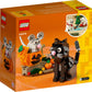 Lego Halloween Cat & Mouse 40570 Building Kit, Whimsical Halloween Décor With Adorable Cat, Mouse, And Pumpkin Toys, Halloween Toy