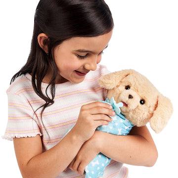 Little Live Pets - Cozy Dozys: Charlie The Puppy | Interactive Plush Toy Dog. 25+ Sounds And Reactions. Magical Eye Movement. Bl