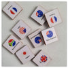 Ilearnngrow Wooden Countries Flag Sudoku | Educational Puzzle Game for Kids Age 5+ | Brain Development Learning Toy | Indoor Lea