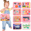 Lanjue Toddler Busy Board, Montessori Toys For 3+ Year Old Girls Birthday Gifts, Busy Book Sensory Board Learning Educational Ac