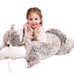 Ikasa Giant Wolf Stuffed Animal Plush Toy, 30 Inches Big Soft Toys For Kids Girls Boys Girlfriend