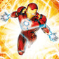 Buffalo Games - Marvel - The Armored Avenger - 100 Piece Jigsaw Puzzle For Families Challenging Puzzle Perfect For Family Time - 100 Piece Finished Size Is 15.00 X 11.00, Large
