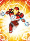 Buffalo Games - Marvel - The Armored Avenger - 100 Piece Jigsaw Puzzle For Families Challenging Puzzle Perfect For Family Time - 100 Piece Finished Size Is 15.00 X 11.00, Large