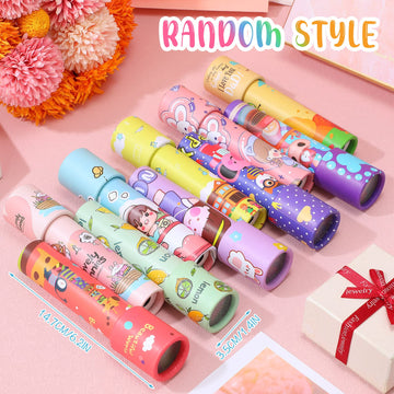 Chivao 30 Pcs Classic Kaleidoscopes Vintage Toys, Return Gifts For Kids Birthday Mini Kaleidoscope Kit For School Classroom Prizes, Stock Stuffers Bag Fillers, Random Colors(Elegant Style)