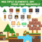 Magnetic Building Blocks Stimulate Mine Magworld Building Craft 84PCS Magnetic Tiles Toppers Construction Game Playset Kids Toys