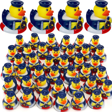 Jerify 12 Pcs Cruise Ships Rubber Ducks 2 Inch Nautical Sailing Rubber Cruise Ship Ducks Bulk For Party Gift Classroom Bath Carnival Pool