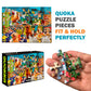 Quokka Jigsaw Puzzles 1000 Pieces For Adults And Up- Set Of 3 Puzzles For Men And Women - Funny Animals For Kids Ages 8-12 And Up - Colourful Game With Cats Dogs Pets For Family