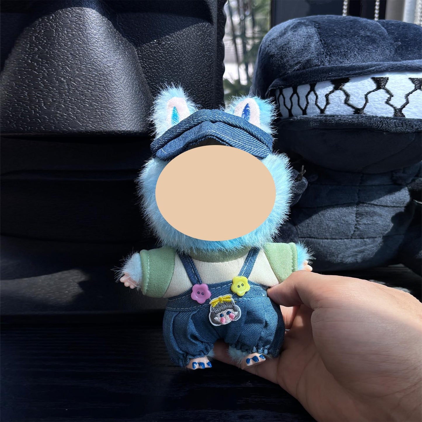 Doll Clothes - Compatible with LBB 5.91-6.7inch(15-17cm) Dolls as Accessories Only  enhanced Dolls Outfit with Accessories  Hand Crocheted Hat  Sweaters  Bag 22