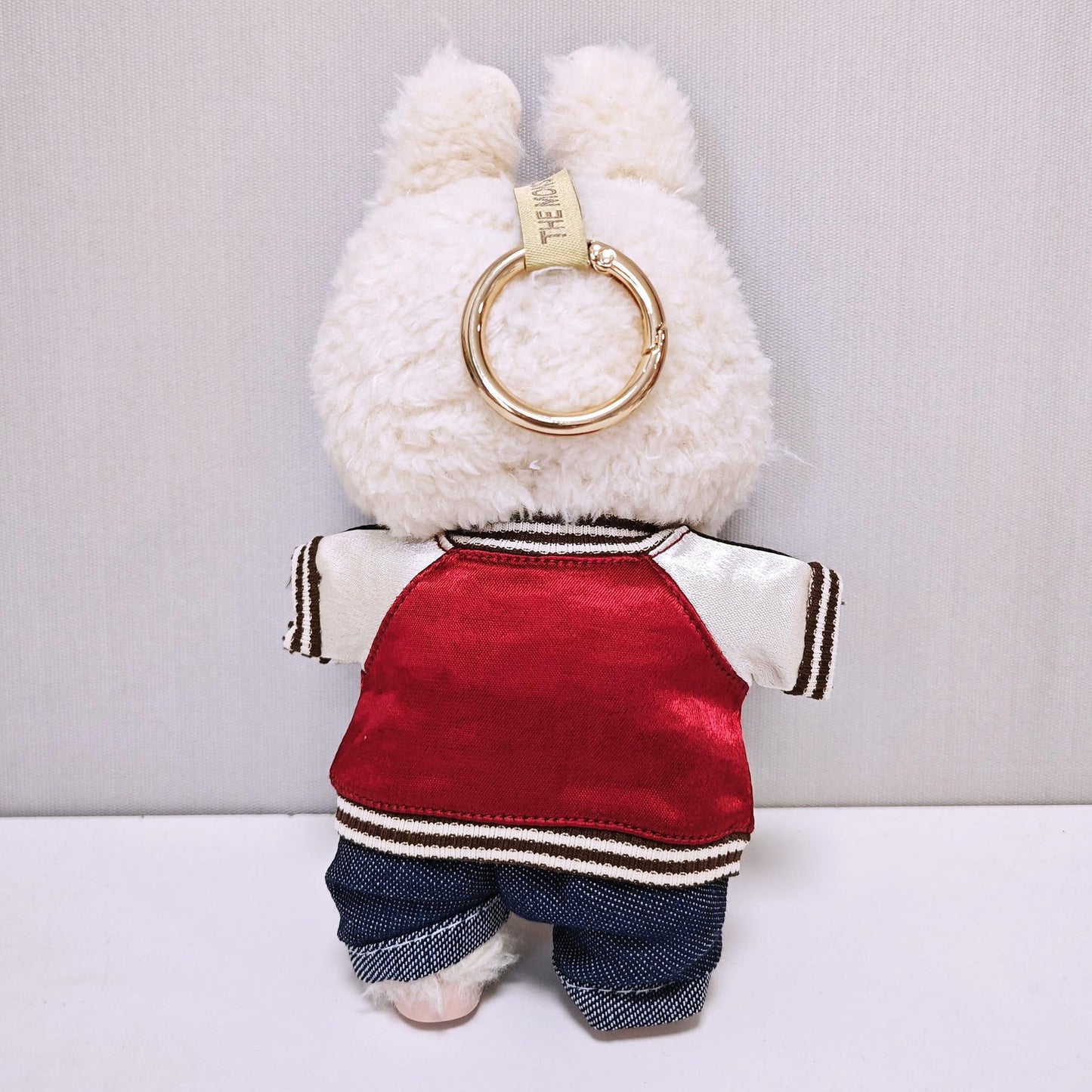 Doll Outfit Set for 17cm Dolls  4 Piece Clothes Set for Labubu  enhanced Fashion Clothes for Labubu Dolls Accessories Suit Baseball Jacket+Jeans+Canvas Shoes+Glasses