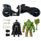 DC Comics  Batman and Swamp Thing protective coveringy Attack Batcycle Set  limited availability protective coveringed Batman and Swamp Thing Action Figure with Accessories  Kids Toys for Boys and Girls Ages 4 and Up