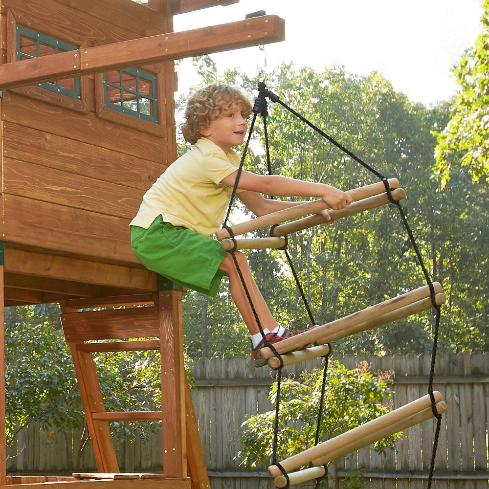 Swing-N-Slide Triangular Rope Ladder Set