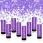 8 PCS Purple Confetti for Wedding Birthday Baby Shower Graduation Anniversary Christmas Party Supplies Decorations