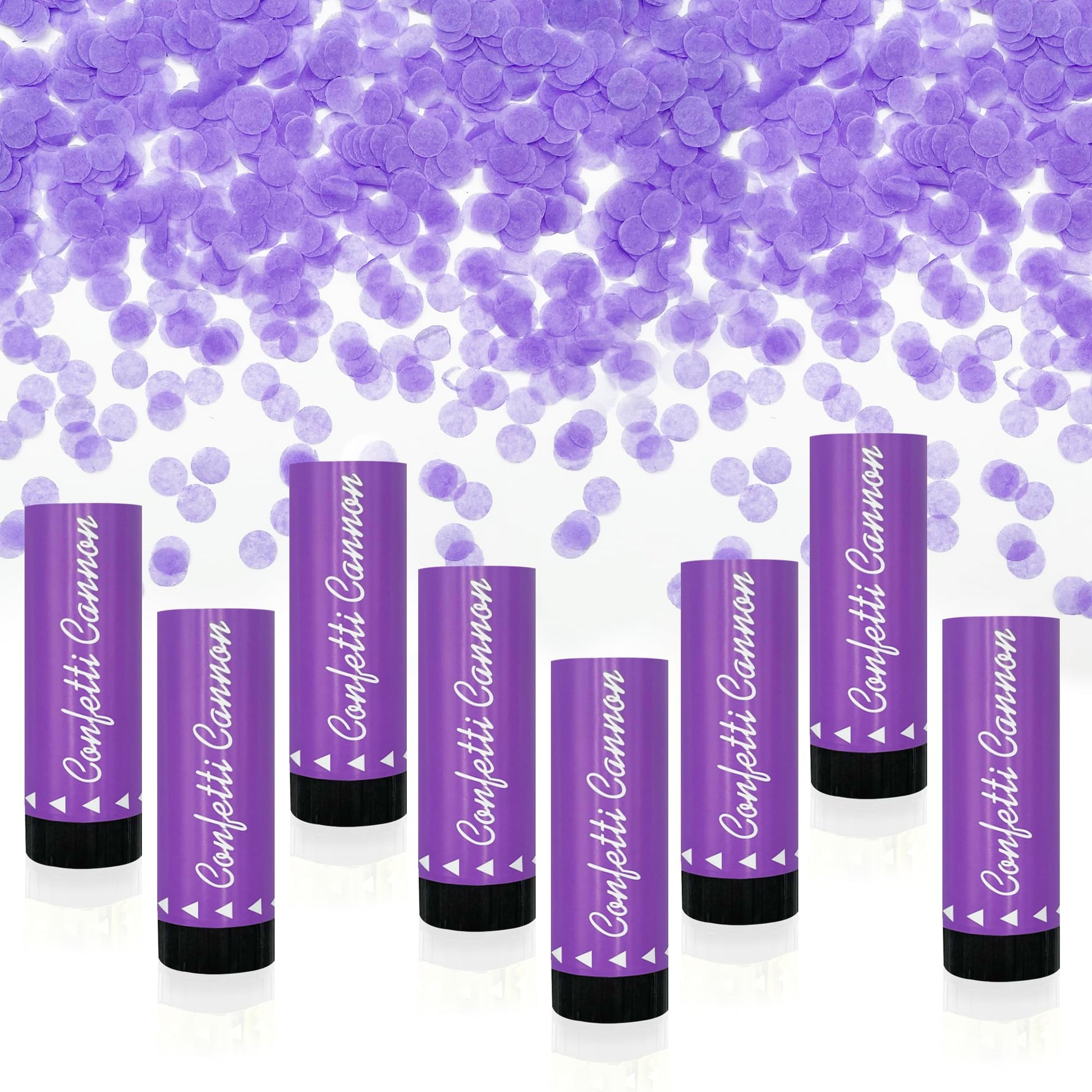 8 PCS Purple Confetti for Wedding Birthday Baby Shower Graduation Anniversary Christmas Party Supplies Decorations
